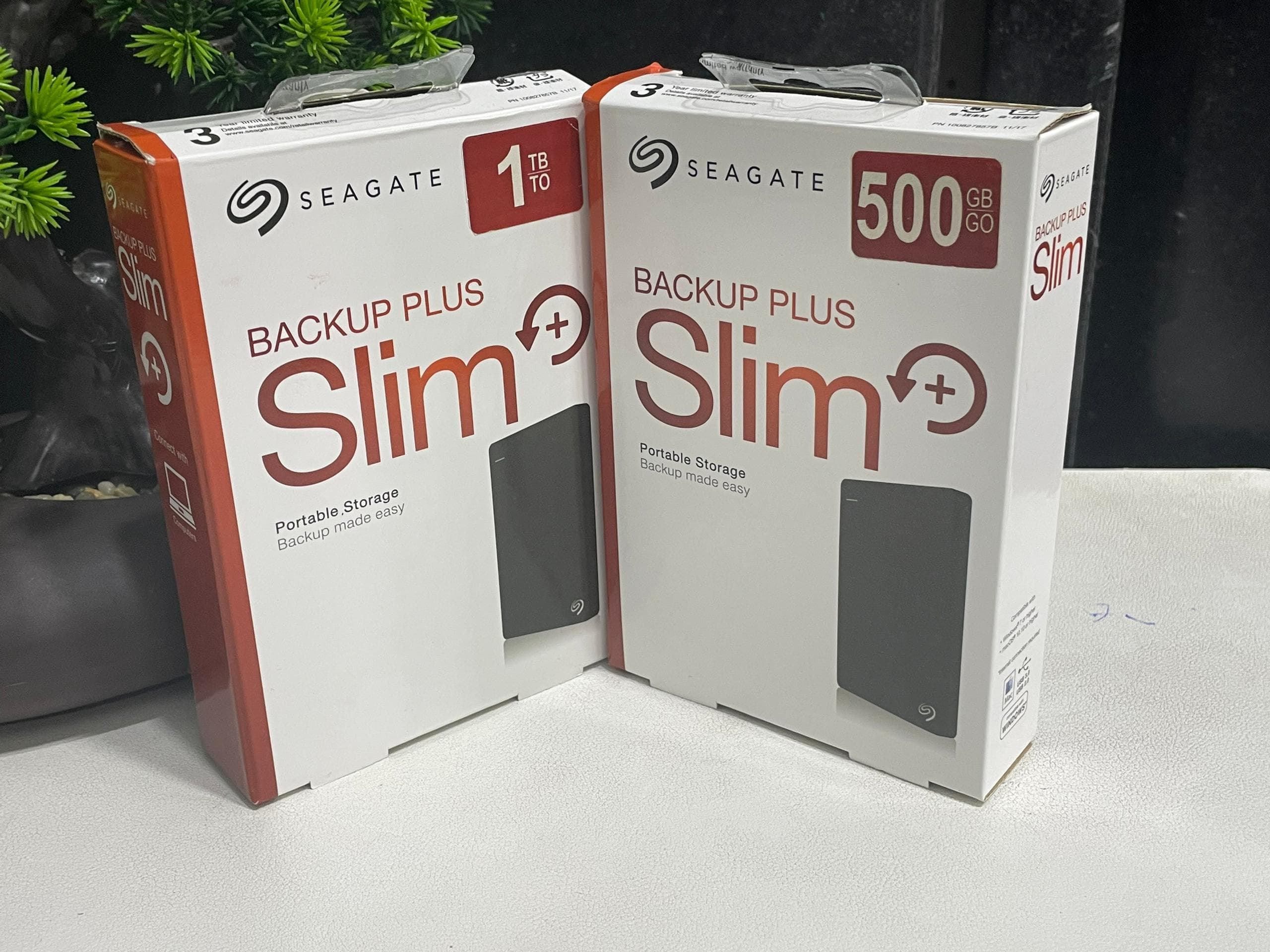 Seagate Backup Plus Slim External Hard Drive